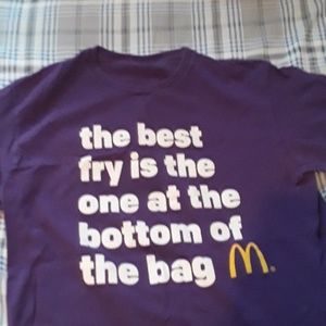 McDonald's worker tee